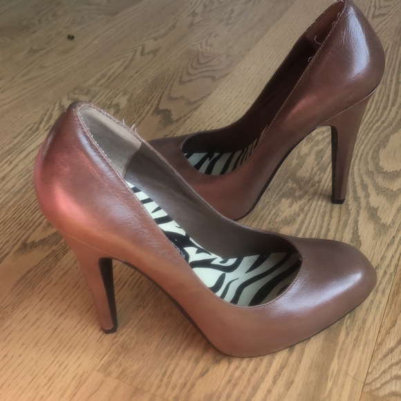 Pump stiletto high heel dress shoe almond toe hidden platform wedding - Picture 7 of 10